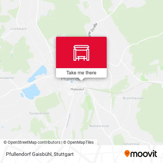 Карта Pfullendorf Gaisbühl