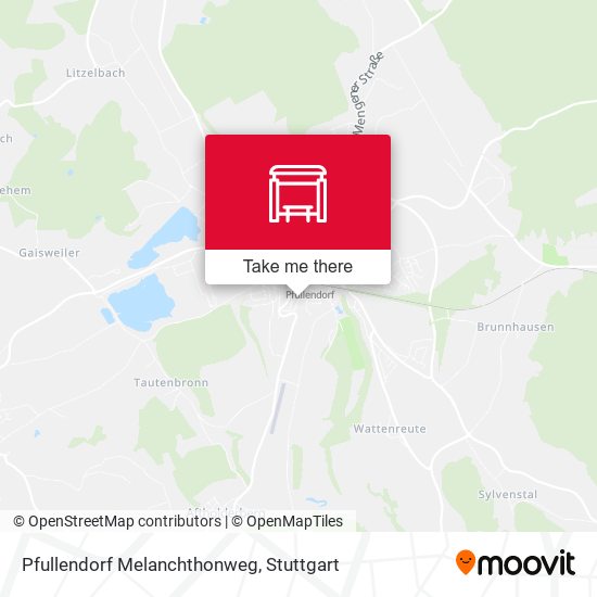 Pfullendorf Melanchthonweg map