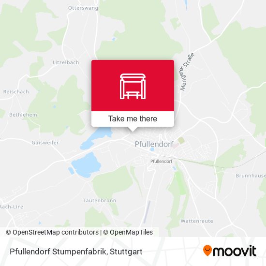 Pfullendorf Stumpenfabrik map
