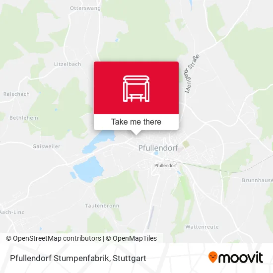 Карта Pfullendorf Stumpenfabrik