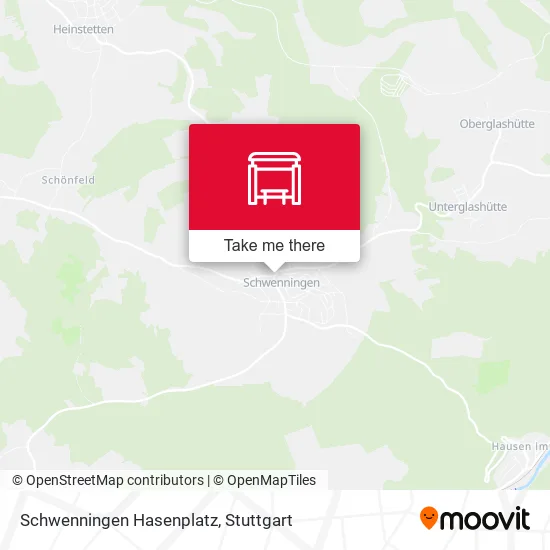 Карта Schwenningen Hasenplatz