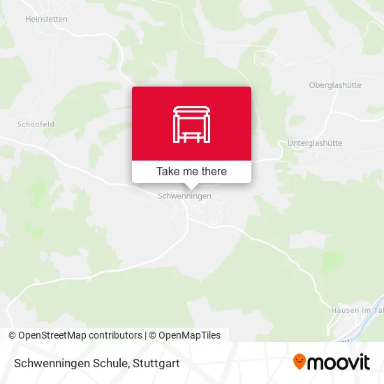 Карта Schwenningen Schule