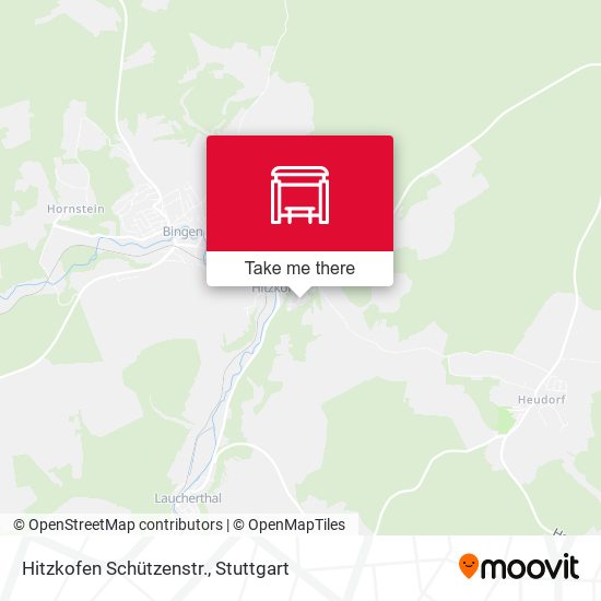 Hitzkofen Schützenstr. map