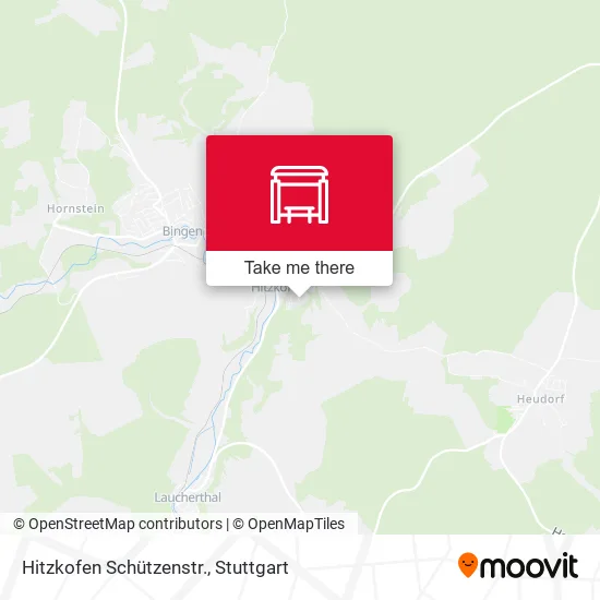 Карта Hitzkofen Schützenstr.