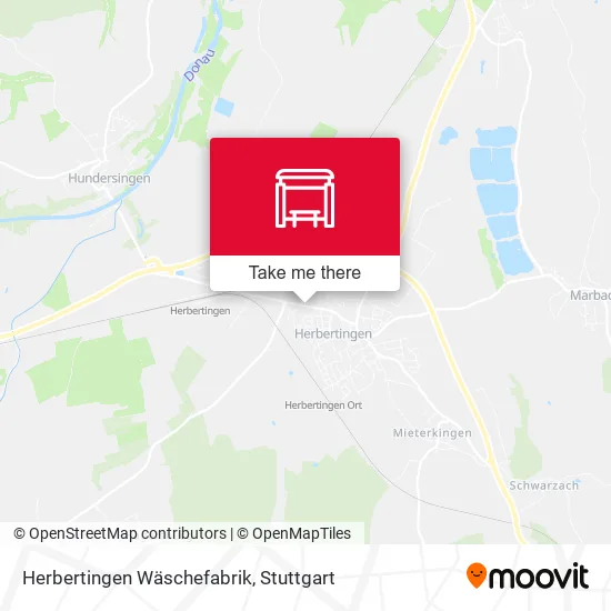 Карта Herbertingen Wäschefabrik