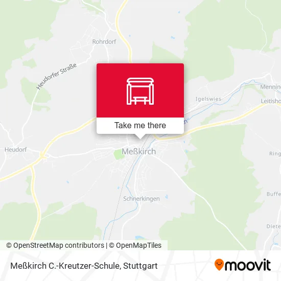 Карта Meßkirch C.-Kreutzer-Schule