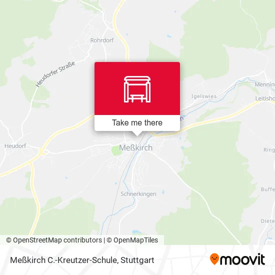 Карта Meßkirch C.-Kreutzer-Schule