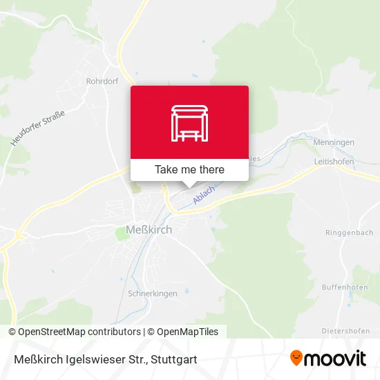 Meßkirch Igelswieser Str. map