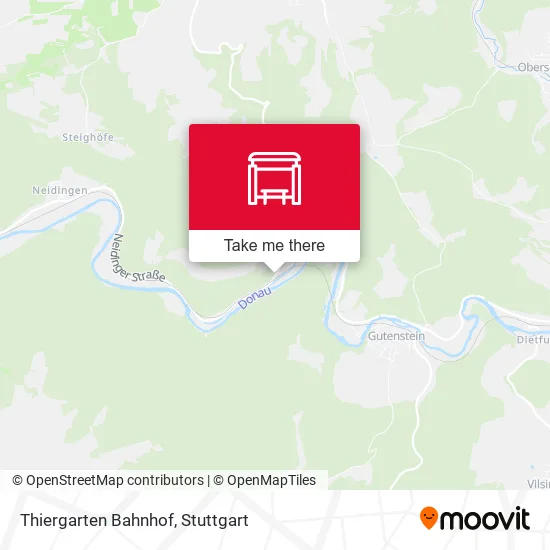 Карта Thiergarten Bahnhof
