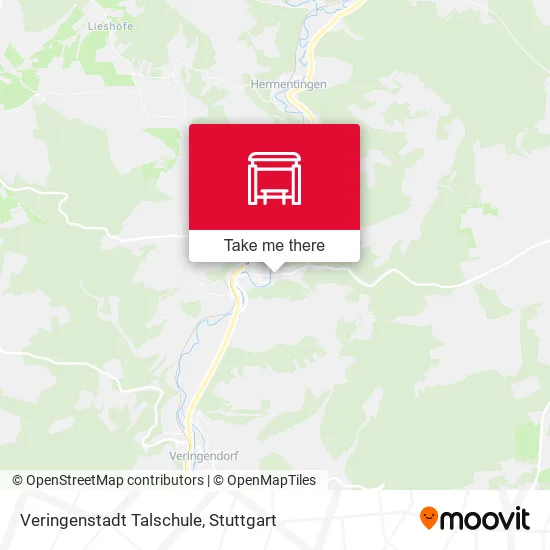 Карта Veringenstadt Talschule