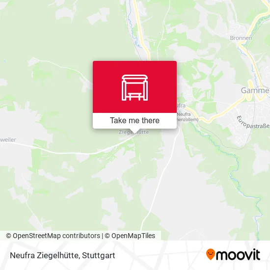 Карта Neufra Ziegelhütte