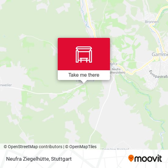 Neufra Ziegelhütte map