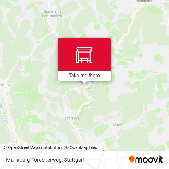 Mariaberg Torackerweg map