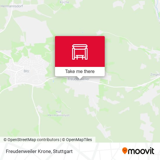 Карта Freudenweiler Krone