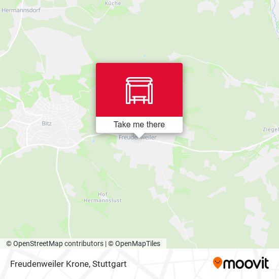Карта Freudenweiler Krone