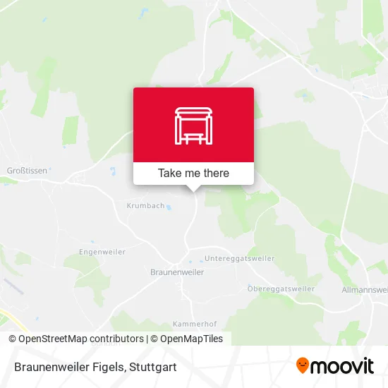 Карта Braunenweiler Figels