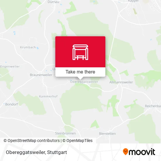 Карта Obereggatsweiler