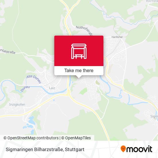 Sigmaringen Bilharzstraße map