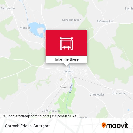 Карта Ostrach Edeka