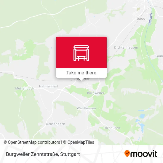 Карта Burgweiler Zehntstraße