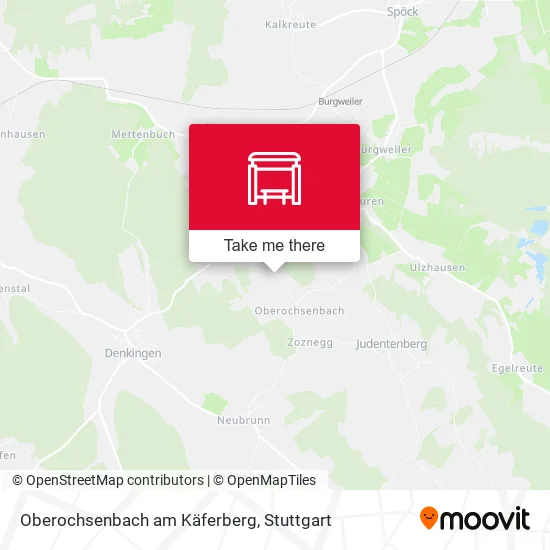 Карта Oberochsenbach am Käferberg