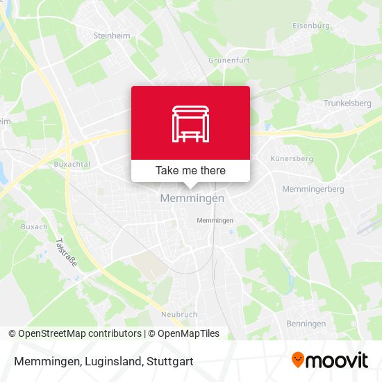 Memmingen, Luginsland map