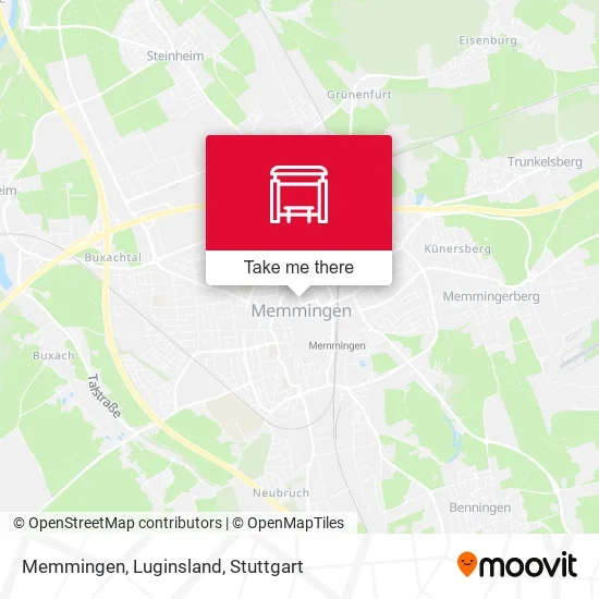 Карта Memmingen, Luginsland