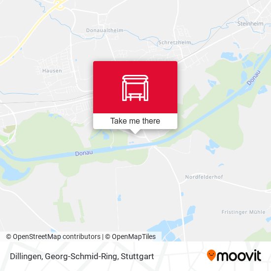 Dillingen, Georg-Schmid-Ring map