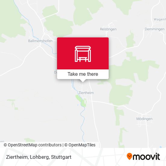Карта Ziertheim, Lohberg