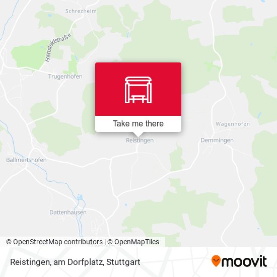 Reistingen, am Dorfplatz map