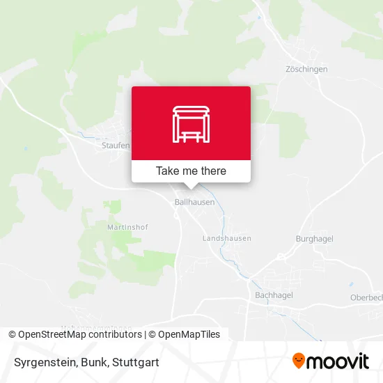 Карта Syrgenstein, Bunk