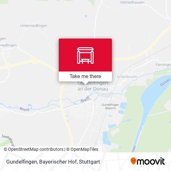 Gundelfingen, Bayerischer Hof map
