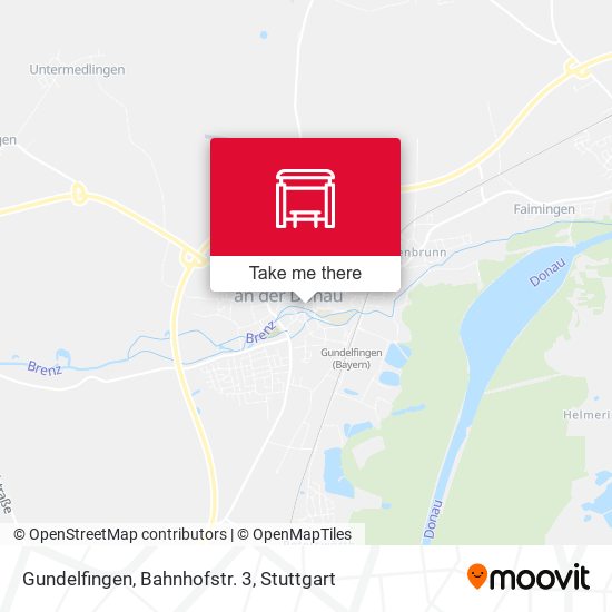Gundelfingen, Bahnhofstr. 3 map
