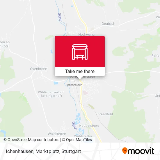 Ichenhausen, Marktplatz map