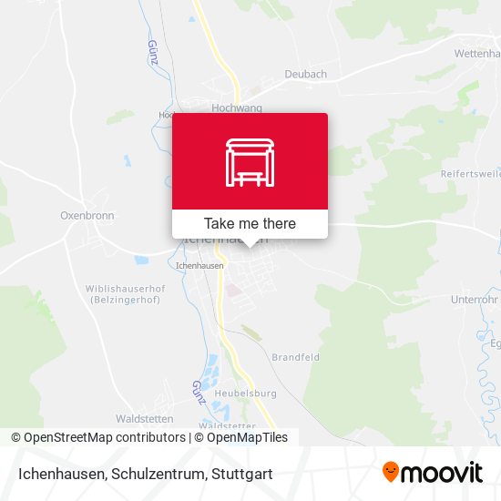 Карта Ichenhausen, Schulzentrum