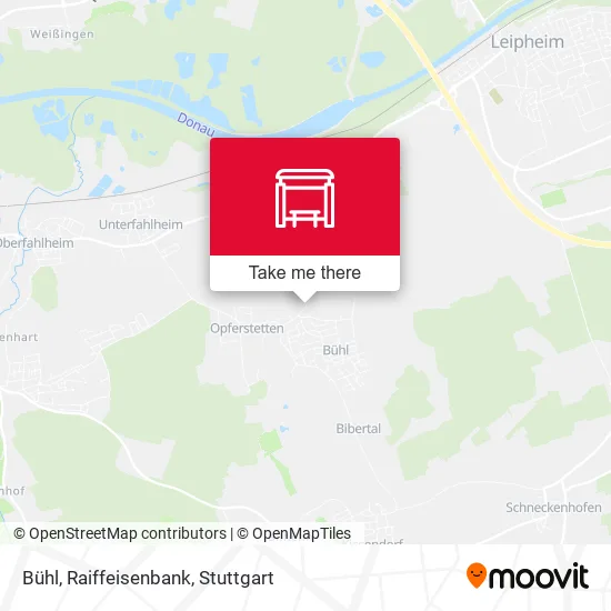 Карта Bühl, Raiffeisenbank