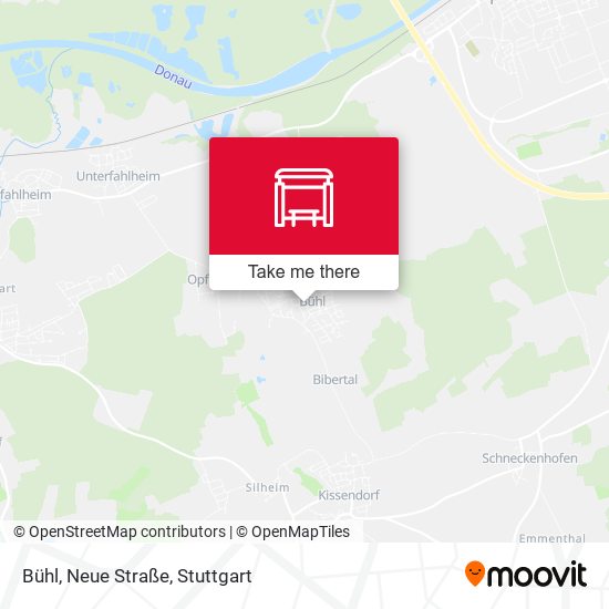 Карта Bühl, Neue Straße