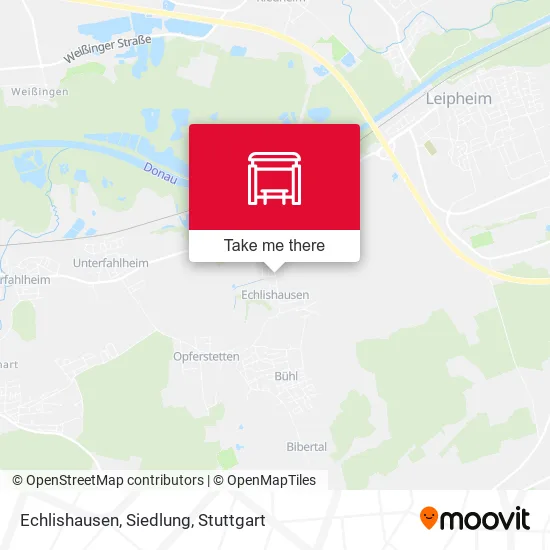 Карта Echlishausen, Siedlung