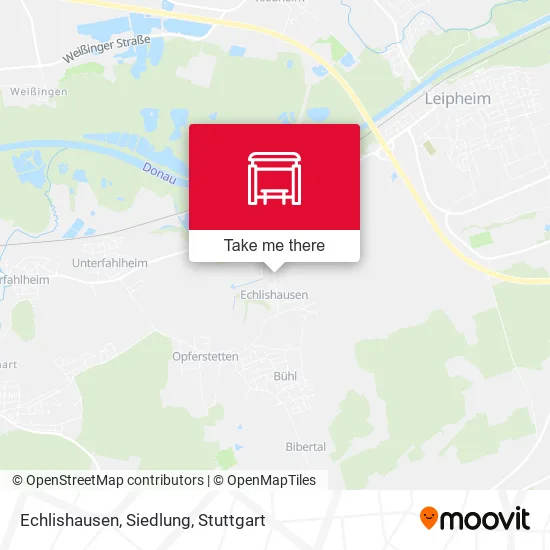 Карта Echlishausen, Siedlung