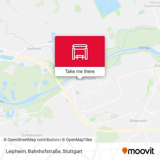 Leipheim, Bahnhofstraße map