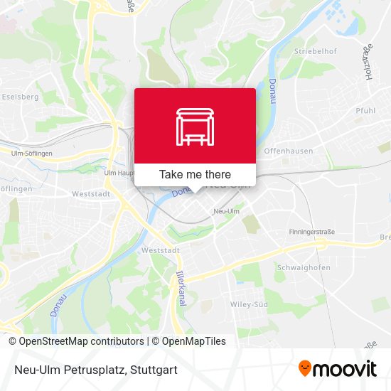 Карта Neu-Ulm Petrusplatz