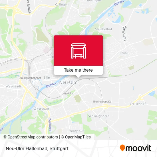 Карта Neu-Ulm Hallenbad