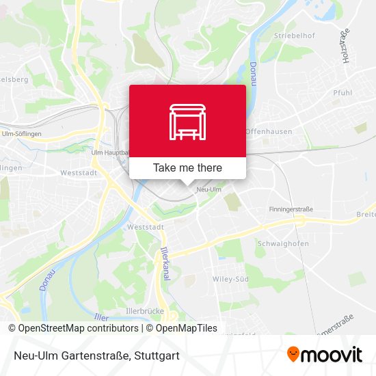 Neu-Ulm Gartenstraße map