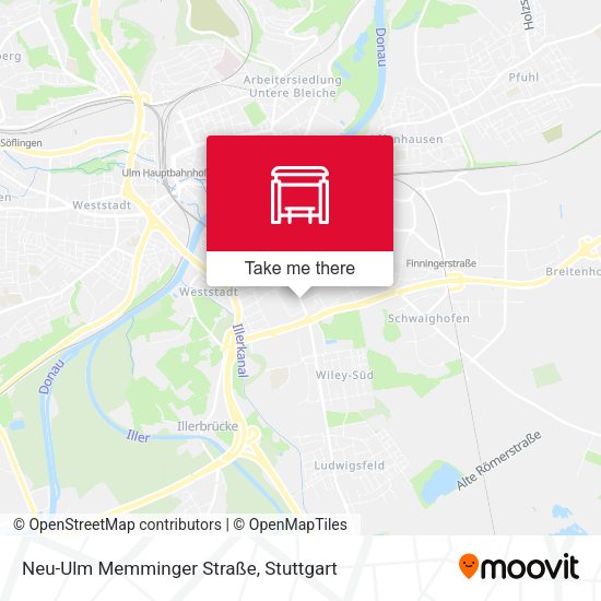 Neu-Ulm Memminger Straße map