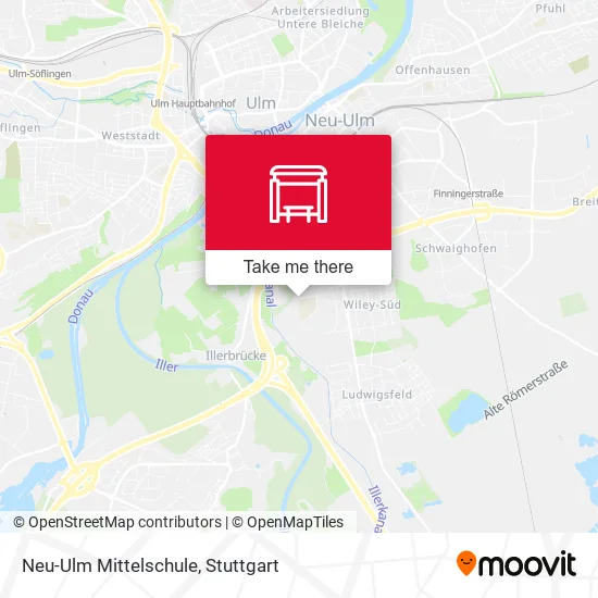 Карта Neu-Ulm Mittelschule