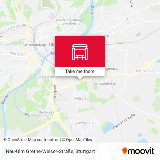 Карта Neu-Ulm Grethe-Weiser-Straße