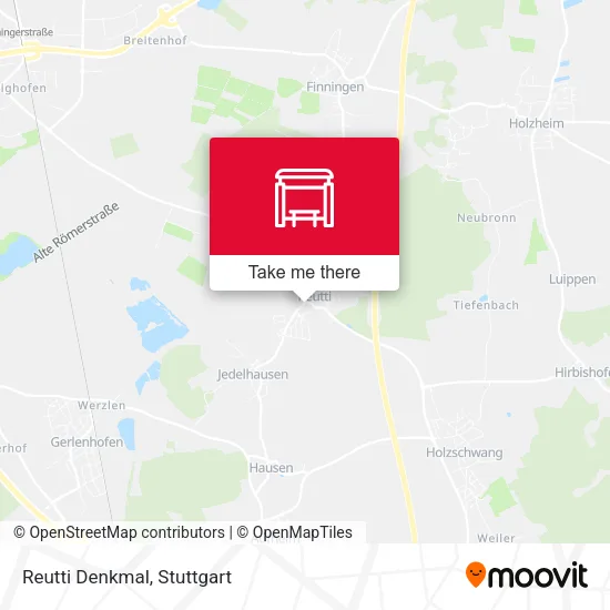 Карта Reutti Denkmal