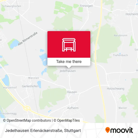 Карта Jedelhausen Erlenäckerstraße
