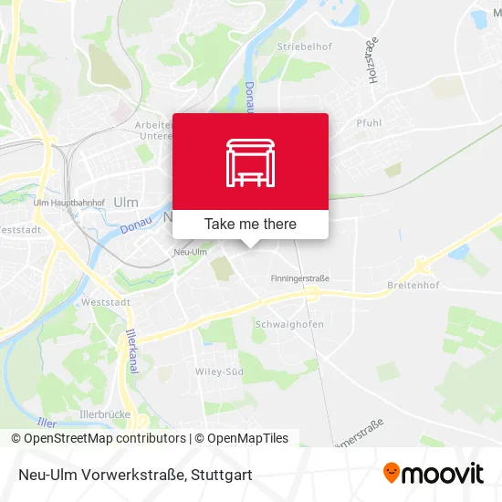 Карта Neu-Ulm Vorwerkstraße
