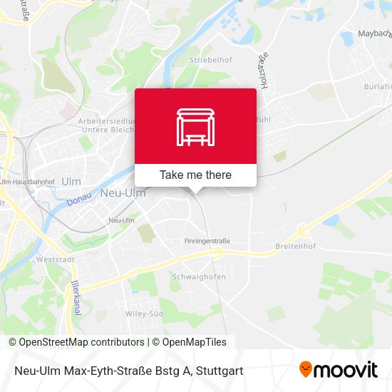 Neu-Ulm Max-Eyth-Straße Bstg A map